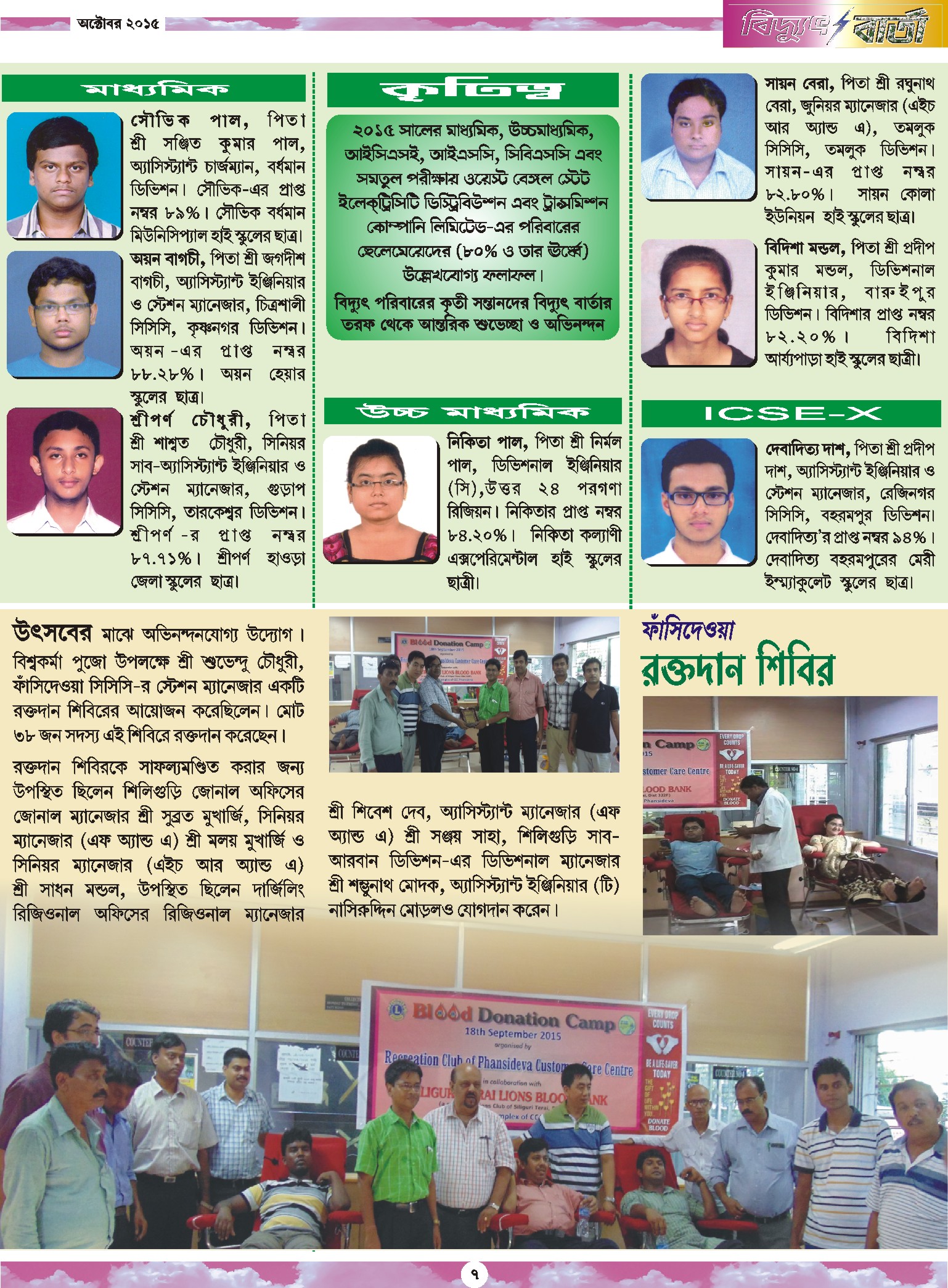 Vidyut Barta October 2015, Page - 7